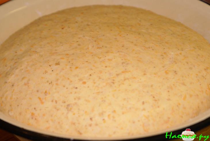 Тыквенный хлеб с овсяными хлопьями и курагой Тыквенный хлеб с овсяными хлопьями и курагой