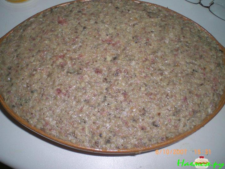 Запеканка из фарша с Rosenkohl (брюссельской капустой)