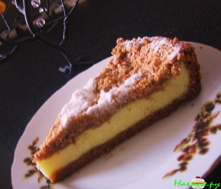 Петербургский творожный пирог с хрустящей корочкой