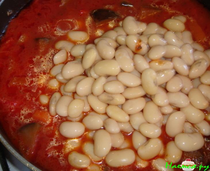 Рыбное рагу с овощами и фасолью Рыбное рагу с овощами и фасолью