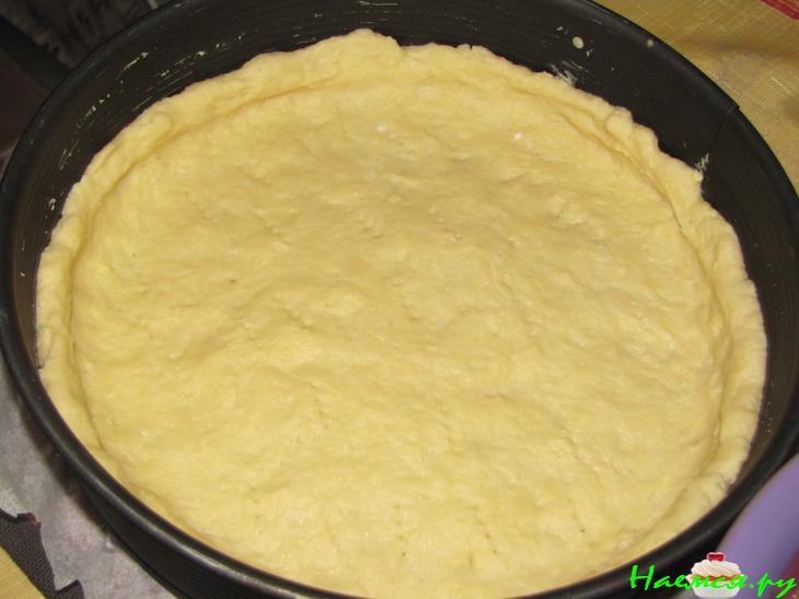 Киш с курицей и стручковой фасолью