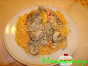 Жареная куриная печенка