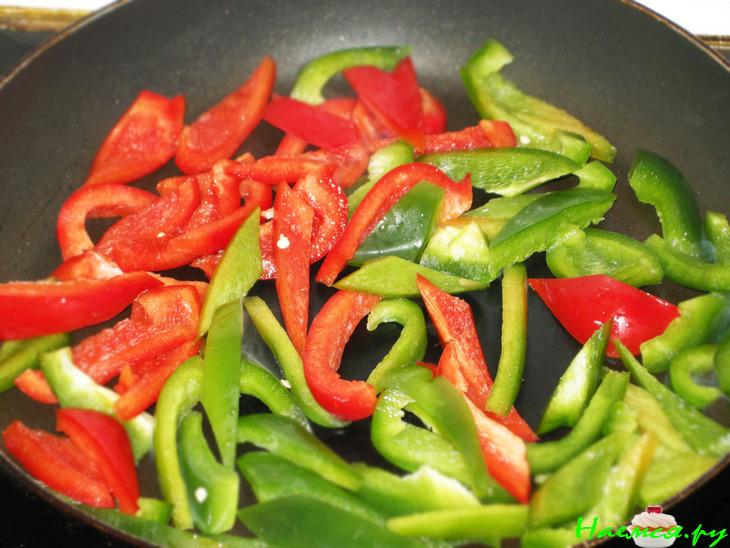 Баранья шейка с овощами