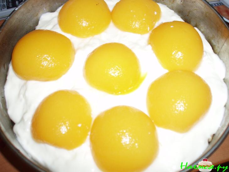 Торт 'Персиковая глазунья'