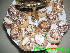 Печенье с корицей и шоколадом