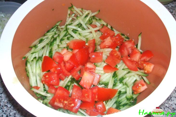 Корейский салат со свининой