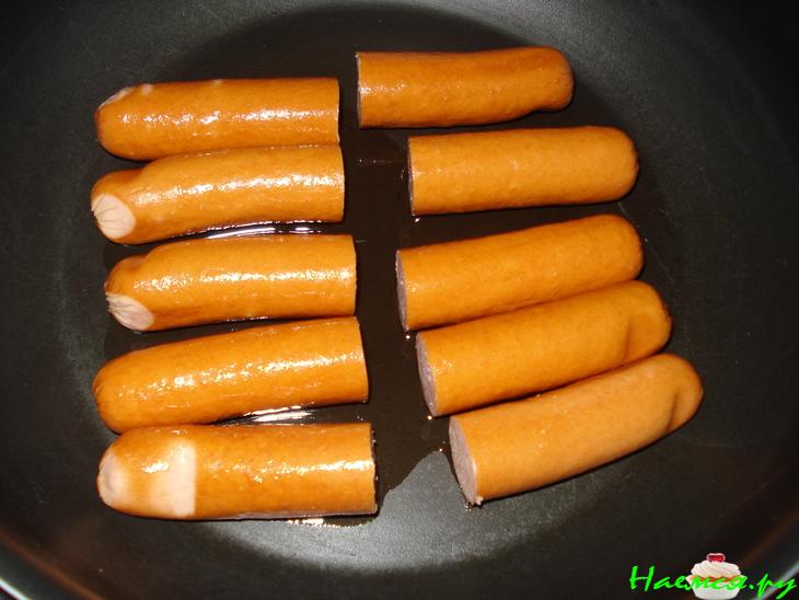 Сосиски в капусте "Найди меня"