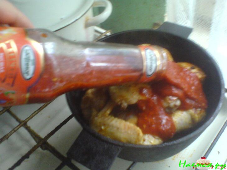 Курочка в аджике