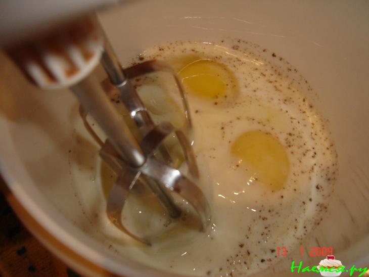 Молоки в омлете