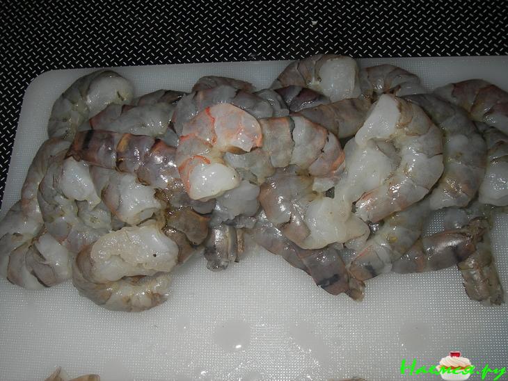 Острые креветки с соусом Острые креветки с соусом