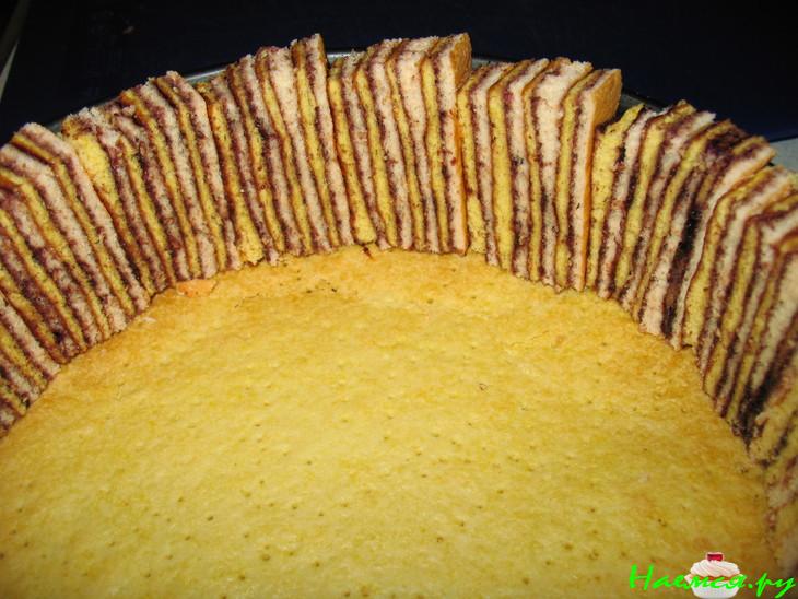 Торт "Полосатая Шарлотта"
