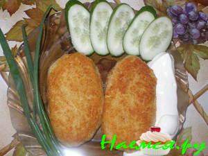 Котлеты картофельно-куриные