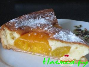 Нежнейший пирог с персиками Нежнейший пирог с персиками