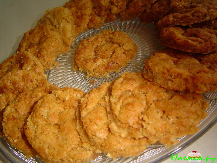 Печенье на арахисового масла