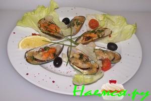 Мидии гигантские запеченные Мидии гигантские запеченные