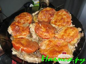 Мясо под шубой