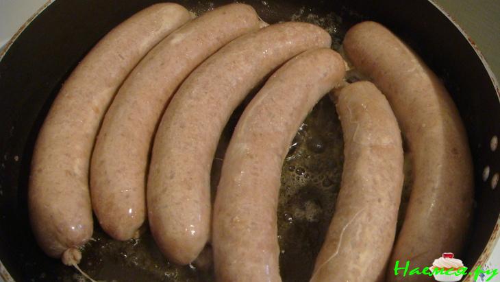 Колбаски свиные домашние