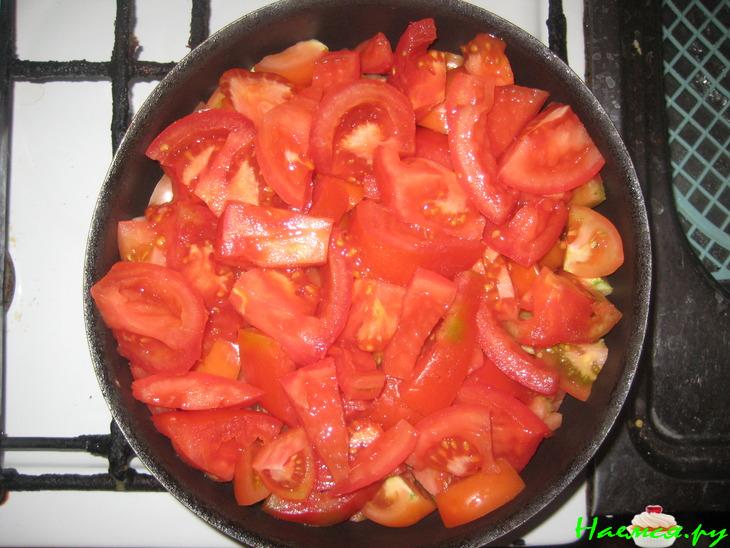 Рагу баранина с овощами