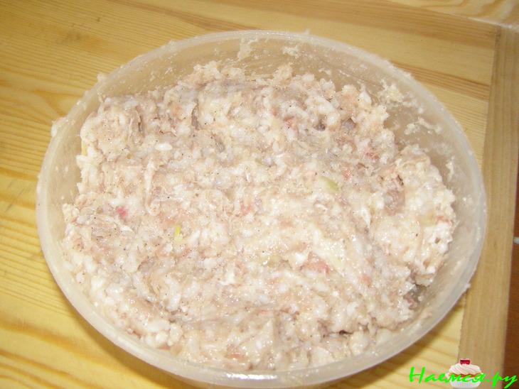 "Пирожки с мясом и рисом"