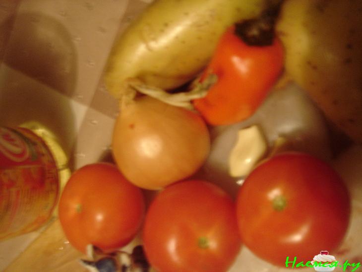 Рагу из морской рыбы