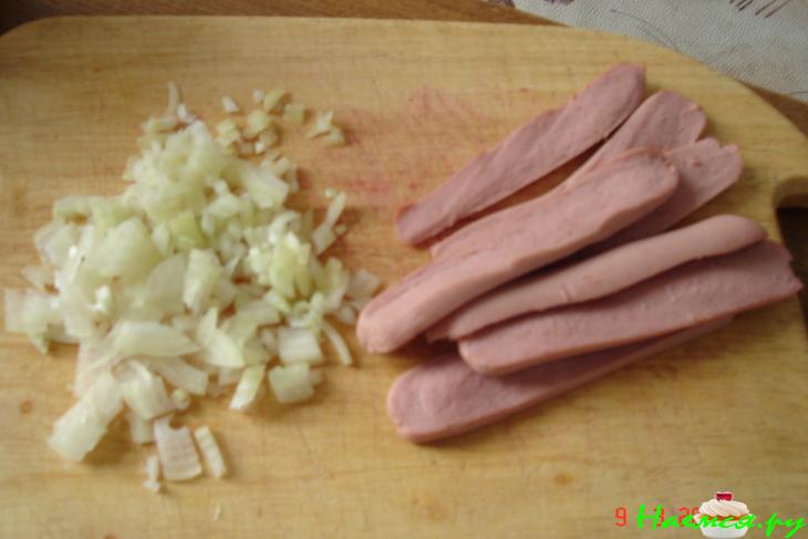 Батон с начинкой