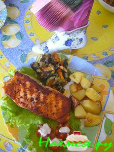 Форель а-ля гриль
