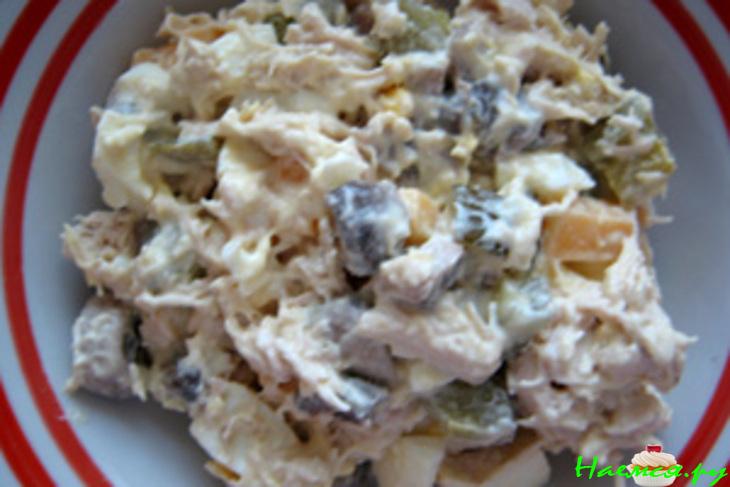 Зимний салатик