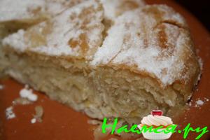 Банница с кокосово-медовой начинкой