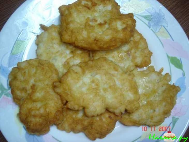 Котлеты из судака с майонезом