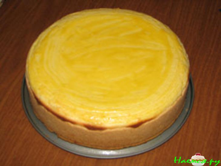 Творожный чизкейк с вишней