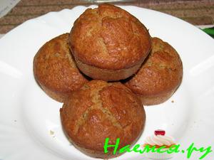 Банановые маффины (самые любимые)