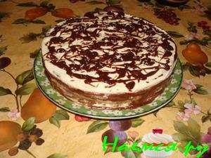 Орехово-банановый торт