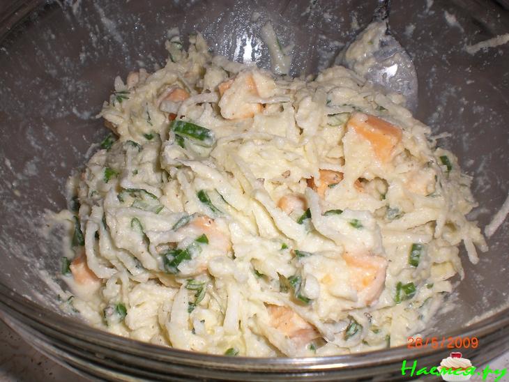 Картофельная краюшка с тимьяном и сыром