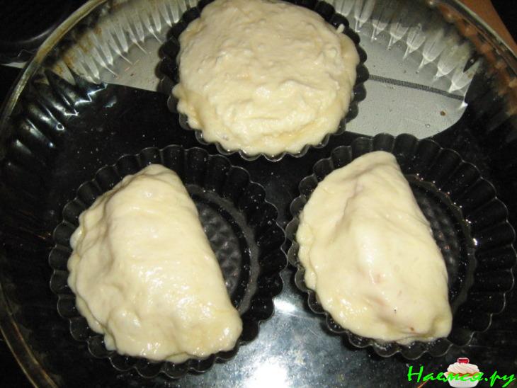 Пирожки с хурмой  