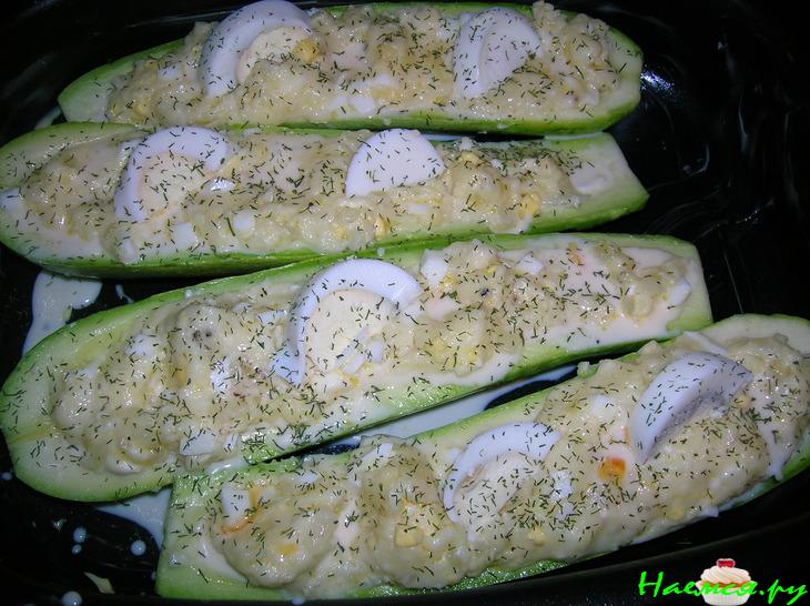Кабачки фаршированные по-болгарски Кабачки фаршированные по-болгарски
