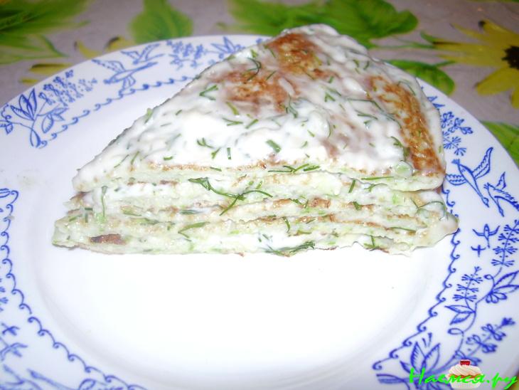 Торт из кабачков