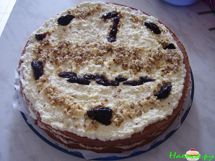 Быстрый бисквитный торт