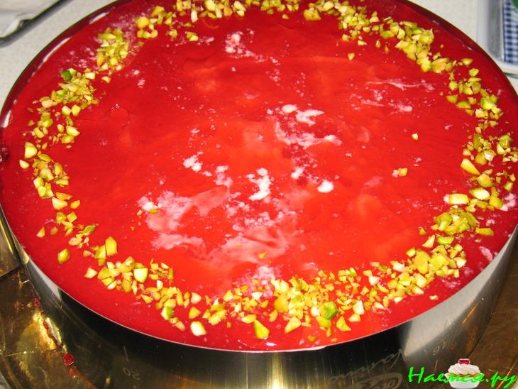 Торт «Брусничная мечта»