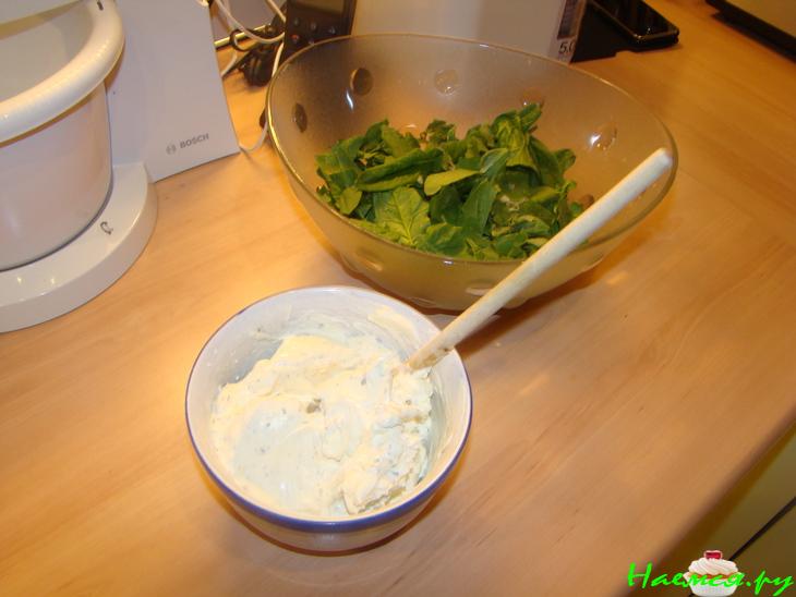 Сырно-овощной торт