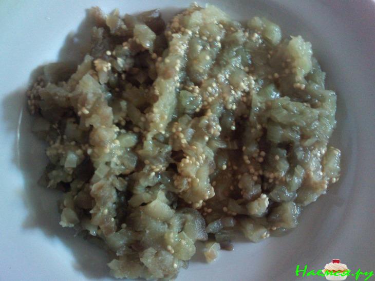 Фрикадельки из баклажанов и кабачков