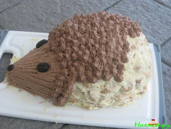 Торт из заварных шариков 'Равнодушных нет'