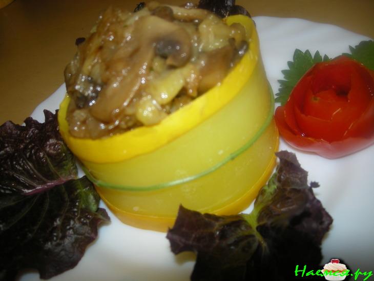 «Роллы» из кабачков