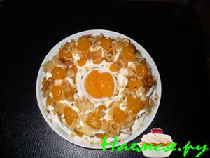 Десерт "Творожно - Мандариновый"