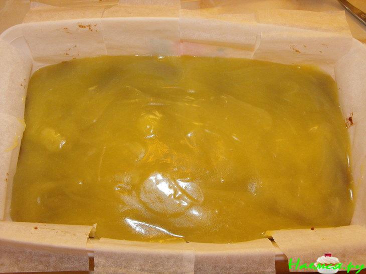 Пирожные со сливочным тоффи и шоколадом