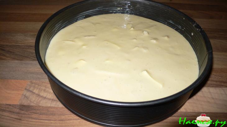 Яблочный пирог с печеньями