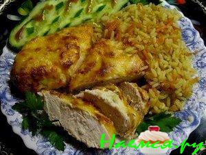 Куриные грудки с сыром
