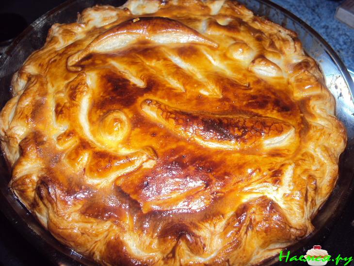 Французский пирог с курицей (Tourte au poulet)
