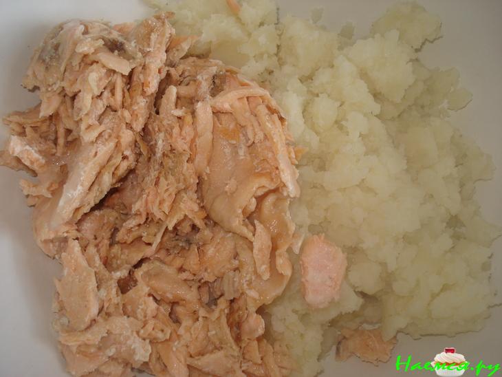 Котлеты из форели с овощами Котлеты из форели с овощами