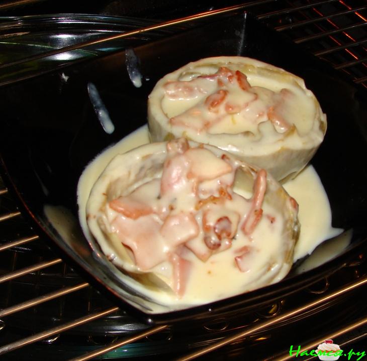 Артишоки с хамоном