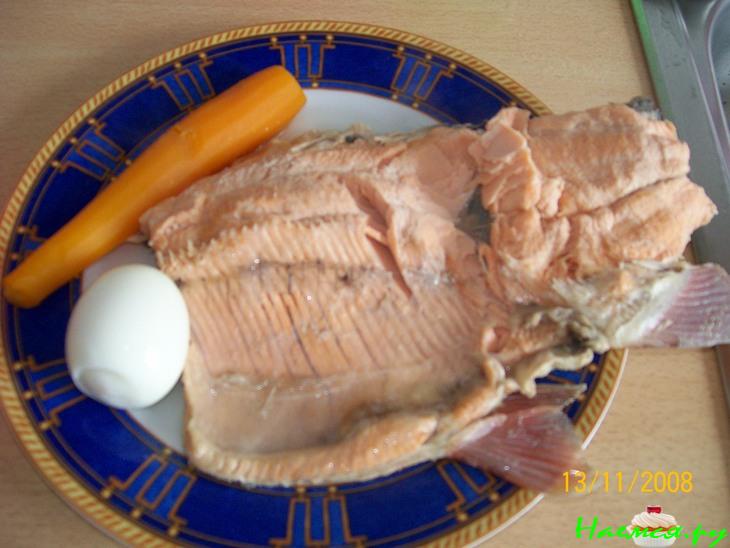 Заливное из форели